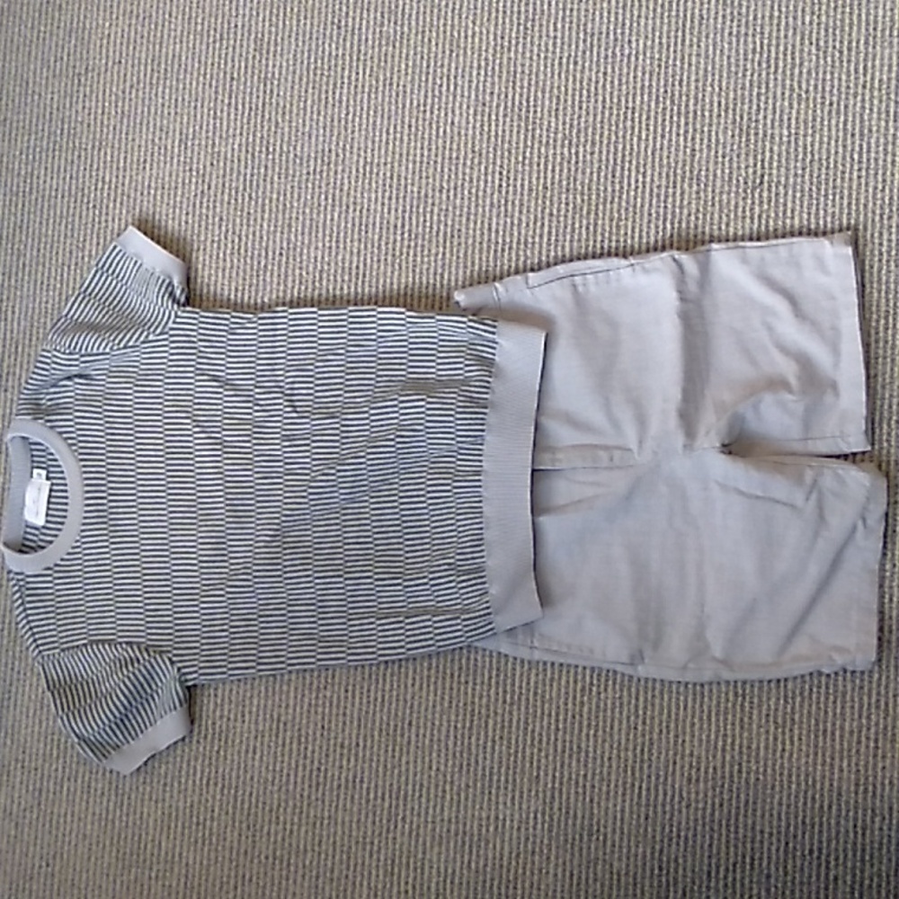 Sweet Threads boys size 10 summer sweater and shorts set